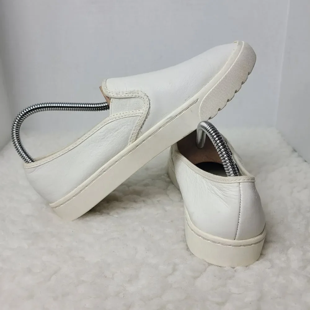 Sorel Campsneak Womens Size 8.5 Slip on Shoes White Leather